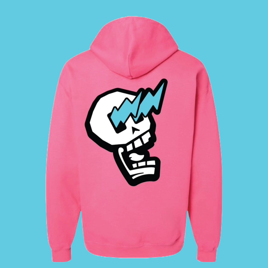 Legendary Pink Skull Logo