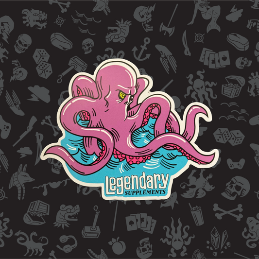 Legendary Supplements Kraken Sticker