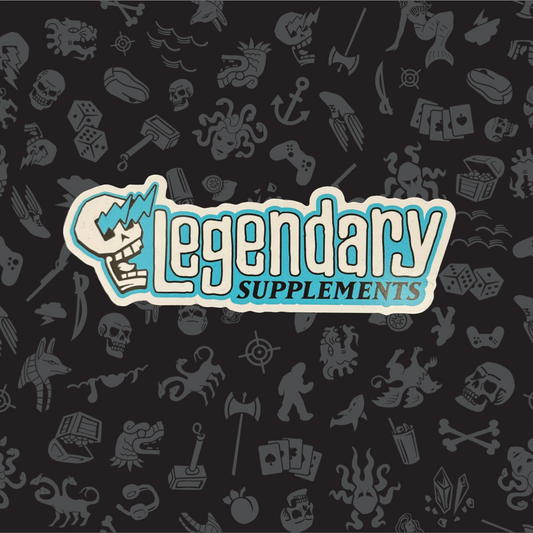 Legendary Supplements Logo Sticker