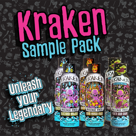 New Sample 6 Pack Kraken Intense Focus